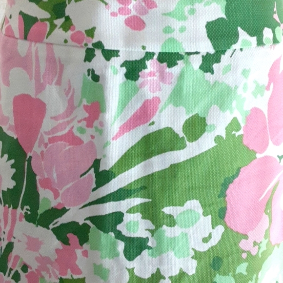 Talbots Lined Floral Skirt - Picture 2 of 6